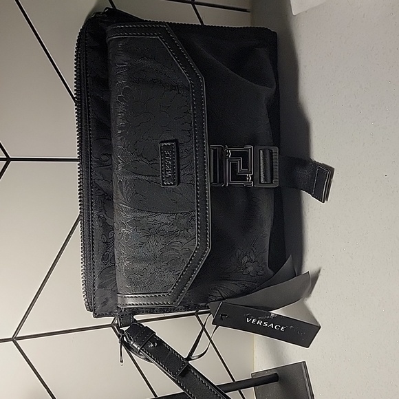 NEW VERSACE CLUTCH nylon barrocco full set - Picture 14 of 14